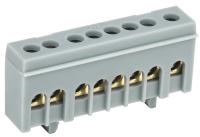 IEK YNN10-69-8KD-K02 Шина L фаза корпусный изолятор на DIN-рейку ШНИ-6х9-8-К-Ср