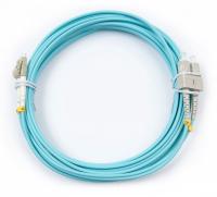 Cabeus FOP-50-LC-SC-7m Шнур оптический duplex LC-SC 50/125 mm OM3 7м LSZH