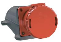 IEK PSR12-063-5 Розетка стац. ССИ-135 63А-6ч 380В 3P+PE+N IP54