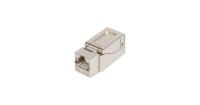 NIKOMAX NMC-KJSD2-NT-MT Модуль-вставка типа Keystone, Кат.5е (Класс D), 100МГц, RJ45/8P8C, самозажимной, T568A/B, полный экран, максимальная ширина 17 мм, металлик