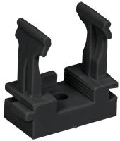 IEK ET-TA10D-CFM-020-K02-100 ELASTA Держатель для гофр. труб под м. пист. CFM20 черн.