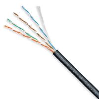 Cabeus UTP-4P-Cat.5e-SOLID-LSZH-BK-25 Кабель витая пара UTP (U/UTP), категория 5e, 4 пары (24 AWG), одножильный, черный, LSZH, нг(А)-HF, (25 м)