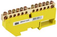 IEK YNN10-69-12D-K05 Шина PE "земля" на DIN-изол ШНИ-6х9-12-Д-Ж