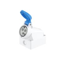 ДКС DIS5133253 Розетка настенная IP44 32A 2P+E 230В