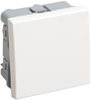 IEK CKK-40D-PO2-K01 ВК4-21-00-П Выключатель проходной (переключатель) одноклавишный (на 2 модуля) ПР