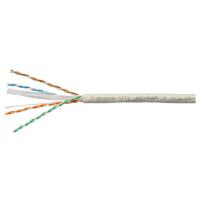 Cabeus UTP-4P-Cat.6-SOLID-GY Кабель витая пара UTP (U/UTP), категория 6, 4 пары (23 AWG), одножильный, PVC нг(А)-LS, серый (305 м)