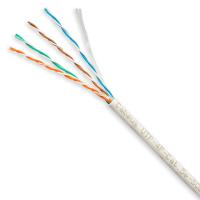 Cabeus UTP-4P-Cat.5e-SOLID-LSLTx-GY-50 Кабель витая пара UTP (U/UTP), категория 5e, 4 пары (24 AWG), одножильный, нг(А)-LSLTx, серый (50 м)