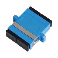 NIKOMAX NMF-OA2SM-SCU-SCU-2 Адаптер волоконно-оптический, соединительный, одномодовый, SC/UPC-SC/UPC, двойной, пластиковый, синий, уп-ка 2шт.