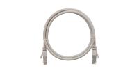 NIKOMAX NMC-PC4SD55B-020-GY Коммутационный шнур F/UTP 4 пары, Кат.5е (Класс D), 100МГц, 2хRJ45/8P8C, T568B, заливной, с защитой защелки, многожильный, BC (чистая медь), 26AWG (7х0,165мм), PVC нг(А), серый, 2м