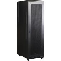 TWT TWT-CBB-18U-6x10-P1 Шкаф 19" Business, 18U 600x1000, черный, передняя дв. перфорир., задняя дв. распашная перфорир.