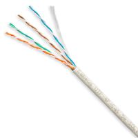 Cabeus UTP-4P-Cat.5e-SOLID-LSZH-GY-LIGHT-50 Кабель витая пара UTP (U/UTP), категория 5e, 4 пары 0,48мм (24 AWG), одножильный, LSZH, нг(А)-HF, серый, (50 м)