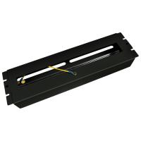 Cabeus PS-3U-BK Корпус с DIN-рейкой на 22 места, 19 дюймов, 3 юнита, цвет черный (RAL 9004)