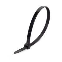 Fortisflex 49411 Стяжка кабельная нейлоновая 4 х 200 мм черная КСС UV-стойкая (уп. 100 шт.)