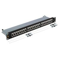 LANMASTER LAN-PPL24S5E Патч-панель 24 порта, STP, кат.5E, 1U