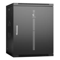 Cabeus SH-05F-15U60/60m-R-BK Шкаф телекоммуникационный настенный 19" 15U 600x600x769mm (ШхГхВ) дверь металл, цвет черный (RAL 9004) Cabeus SH-05F-15U60/60m-R-BK Шкаф телекоммуникационный настенный 19" 15U 600x600x769mm (ШхГхВ) дверь металл, цвет черный (RAL 9004)