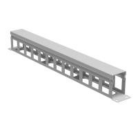 ДКС R5CPF1961HE Организатор кабельный с крыш/отв 19" 1U, 60 мм RAL7035