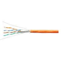 Cabeus STP-4P-Cat.6a-SOLID-IN-LSZH Кабель витая пара экранированная STP (U/FTP), категория 6a (10GBE), 4 пары, (23 AWG), одножильный (solid), каждая пара в экране (фольга), LSZH, нг(А)-HF, (305 м)