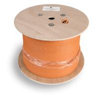 Cabeus SFTP-4P-Cat.6a-SOLID-IN-LSZH Кабель витая пара, категория 6a (10GBE) S/FTP, 4 пары (23 AWG), одножильный (solid), каждая пара в экране, общий экран - сетка, LSZH, нг(А)-HF, (305 м)