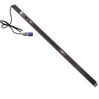 TWT TWT-PDVMT1-6x36-32A Блок розеток вертикальный, 1-фазный с автоматом, общий мониторинг по RS-485 и IP, 32A / 250V, 6xC19 + 36xC13, шнур 3.0 м, разъем IEC309