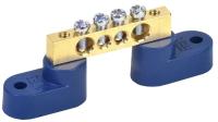 IEK YNN10-69-4C2-K07 Шина N "ноль" на двух угловых изол ШНИ-6х9-4-У2-С