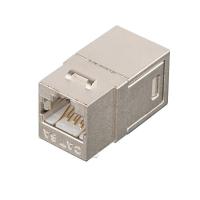 NIKOMAX NMC-KJSA55C-MT Соединитель типа Keystone, Кат.6а (Класс Ea), 500МГц, RJ45-RJ45 (8P8C), полный экран, металлик - гарантия: 5 лет расширенная / 25 лет системная