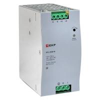 EKF DR-E-240W-48 Блок питания на дин рейку 240 Вт,Uвх ~ 220 В AC, Uвых - 48 В DC постоянного тока EKF DR-E-240W-48 Блок питания на дин рейку 240 Вт,Uвх ~ 220 В AC, Uвых - 48 В DC постоянного тока
