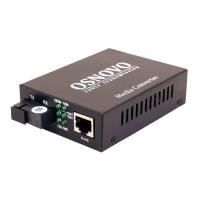 OSNOVO OMC-1000-11S5b Медиаконвертер Gigabit Ethernet, 10/100/1000 Мбит/с, SM, SC, WDM, Tx1550/Rx1310, 20 км
