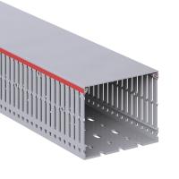 ДКС 01130RL Короб перфорированный, серый RL6 100x80