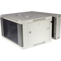 TWT TWT-CBW3G-18U-6x6-GY Шкаф настенный серии Pro, 3-секционный, 18U 600x600, стеклянная дверь