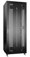 Cabeus ND-05C-42U80/100-BK Шкаф телекоммуникационный 19" напольный 42U 800x1000x2055mm (ШхГхВ) перед