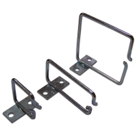 TWT TWT-RING-M80x40 Металлическая скоба-органайзер для установки на 19" профиль, 80х40 мм
