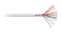 NETLAN EC-UU016-5-PVC-GY-3 Кабель U/UTP 16 пар, Кат.5 (Класс D), 100МГц, одножильный, BC (чистая медь), Ø 0.47 мм, внутренний, PVC нг(B), серый, 305м