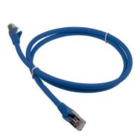 LANMASTER LAN-PC45/S6A-1.0-BL Патч-корд LSZH FTP кат.6A, 1.0 м, синий
