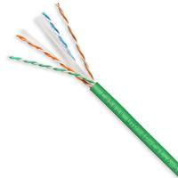 Cabeus UTP-4P-Cat.6-SOLID-LSLTx-GN-20 Кабель витая пара UTP (U/UTP), категория 6, 4 пары (23 AWG), одножильный, нг(А)-LSLTx, зеленый (20 м)