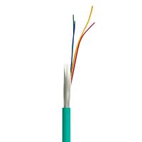 Datarex DR-152002 Кабель ВО распределительный, 4x50/125 OM3 нг(А)-HF, плотный буфер, бирюзовый