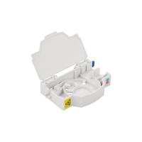 LANMASTER LAN-DRF-2SC/BX-WH Бокс на DIN-рейку на 2 адаптера SC, белый
