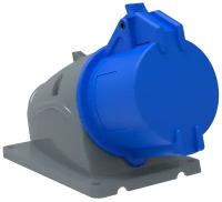 IEK PSN11-032-3 Розетка стационарная ССИ-123 MAGNUM 32А 2Р+РЕ 220В IP44