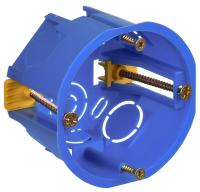 IEK UKG10-068-045-000-P-UO Коробка установочная СЗ для полых стен D=68х45мм (пластиковые лапки