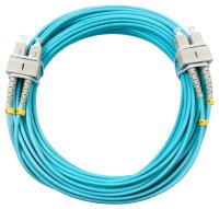 Cabeus FOP-50-SC-SC-15m Шнур оптический duplex SC-SC 50/125 mm OM3 15м LSZH