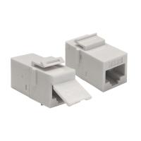 LANMASTER LAN-KCP45U5E-WH Повторитель портов RJ-45, неэкранированный, кат.5E, формата Keystone, белый