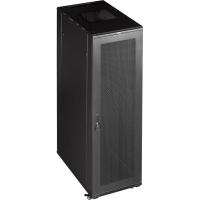 TWT TWT-CBB-22U-6x8-P1 Шкаф 19" Business, 22U 600x800, черный, передняя дв. перфорир., задняя дв. распашная перфорир.