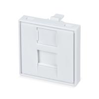 Cabeus FP-45-1M Вставка 45x45 (Mosaic) для 1 модуля формата Keystone Jack