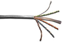 TWT TWT-6UTP-GY Кабель UTP, 4 пары, Кат.6, PVC, серый, 305 метров