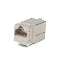 Hyperline KJNE-8P8C-C6A-90-SH-F-WH Вставка Keystone Jack RJ-45(8P8C), категория 6A, экранированная, 110 IDC, заделка с помощью NE-TOOL, максимальная ширина 17 мм, цвет белый