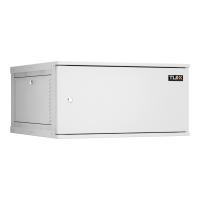 TLK TWI-066060-R-M-GY Настенный разборный шкаф 19", 6U, цельнометаллическая дверь, Ш600хВ303хГ600мм, 2 пары монтажных направляющих, серый