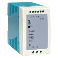 EKF DR-M-100W-12 Блок питания на дин рейку 100Вт,Uвх ~ 220 В AC m, Uвых - 12 В DC постоянного тока