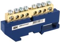 IEK YNN10-812-8D-K07 Шина нулевая на DIN-изолятор ШНИ-8х12-8-Д-С