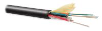 Hyperline FO-MB-IN/OUT-9S-24-LSZH-BK Кабель волоконно-оптический 9/125 (SMF-28 Ultra) одномодовый, 24 волокна, безгелевые микротрубки 1.06 мм (micro bundle), внутренний/внешний, LSZH IEC 60332-3, –40°C – +70°C, черный