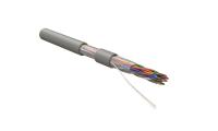 Hyperline UUTP10W-C5-S24-IN-LSZH-GY Кабель витая пара U/UTP, категория 5, 10 пар (24 AWG), одножильный (solid), LSZH нг(А)-HF, –20°C – +60°C, серый