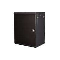 Datarex DR-644001 Шкаф 19 телекоммуникационный настенный, 15U 769x600x450 мм, дверь металл, черный